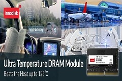 宜鼎發布全球首款Ultra Temperature極寬溫DRAM模塊