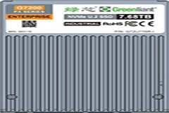 綠芯工業級溫度 NVMe U.2 固態硬盤最高容量可達 7.68TB