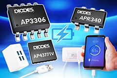 Diodes 公司的超高功率密度充電器整體解決方案，具備更高效率、更省空間的產(chǎn)品優(yōu)點(diǎn)