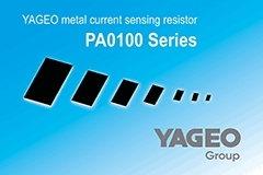 儒卓力提供國巨自行研發的超小型金屬電流感測電阻 PA0100