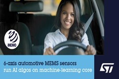 意法半導體首發含機器學習內核的車規級慣性測量單元