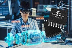 Microchip業界最全面的電感式位置傳感器系列現已推出符合ISO 26262標準的適用于電動汽車電機控制應用的解決方案