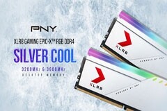 PNY推出XLR8 電競 DDR4 銀色戰(zhàn)士臺式機燈光內(nèi)存