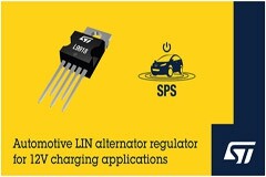意法半導體推出符合 VDA 標準的LIN 交流發電機穩壓器