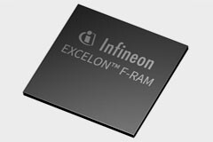英飛凌宣布新8 Mbit和16 Mbit EXCELON F－RAM非易失性存儲(chǔ)器已開始批量供貨