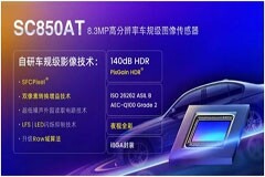 思特威推出高端ADAS應用8.3MP高分辨率車規級圖像傳感器新品SC850AT