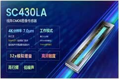 思特威重磅推出首顆線陣CMOS圖像傳感器，賦能工業線陣相機應用