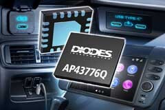 Diodes 公司將符合汽車規格的雙通道譯碼器用于 USB PD 3.1 SPR、PPS 和 QC 協定