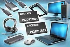 Diodes 公司的自適應(yīng)等化與雙向功能ReTimer為 USB－C／DP 設(shè)計帶來高能效、低延遲的操作