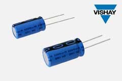 Vishay推出汽車級微型鋁電解電容器，提高系統設計靈活性并節省電路板空間