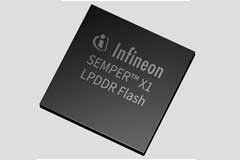 英飛凌推出業界首款 LPDDR 閃存，助力打造下一代汽車電子電氣架構