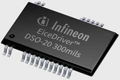 英飛凌推出全新 EiceDRIVER 1200 V 半橋驅動器 IC系列，有源米勒鉗位保護可提升高功率系統的耐用性