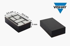 Vishay推出業內先進的小型6 A、20 A和25 A降壓穩壓器模塊，提高POL轉換器功率密度