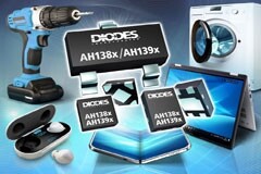Diodes 公司的微功率、推挽式、單極霍爾開(kāi)關(guān)節(jié)省電池供電應(yīng)用的電路板空間