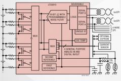 集成菊花鏈接口的第4代6通道多單元電池監控器——LTC6810－1
