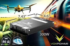 Vox Power公司最新發布VCCR300傳導式冷卻電源單元，超薄型300W無風扇堅固耐用的7.43”×4.6”x1” DC／DC