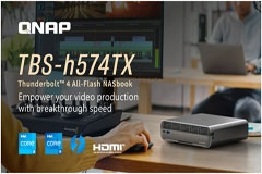 QNAP Ƴ Thunderbolt 4 ȫW NASbook֧ M2 SSD β壬ӰߵČٹC