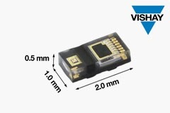 Vishay推出新款全集成超小型接近傳感器，待機電流低至5 μA