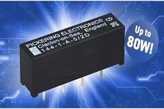 品英Pickering公司推出最新大功率舌簧繼電器，額定功率高達 80W