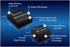 RECOM提供高達 20 A 電流的新型 RPL 與 RPH 系列降壓轉換器