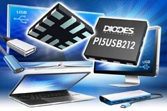 Diodes 公司的自適應 USB 2．0 信號調節器 IC 可節能并簡化系統設計