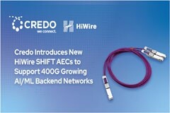 Credo發(fā)布HiWire SHIFT AEC新品：專為滿足中國市場AI/ML網(wǎng)絡連接需求而設計優(yōu)化