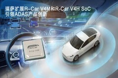 瑞薩推出高能效第四代R－Car車用SoC引領(lǐng)ADAS產(chǎn)品創(chuàng)新