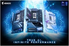 技嘉發(fā)表 AORUS Z890主板，搭載 AI 創(chuàng)新技術(shù)全面強化新一代 Intel Core Ultra 處理器性能