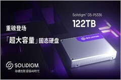 Solidigm 推出超大容量 122TB PCIe SSD，強化AI產品組合領先優勢