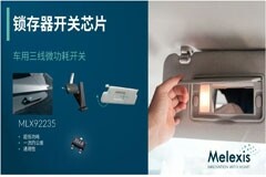 Melexis推出超低功耗車用非接觸式微功率開(kāi)關(guān)芯片