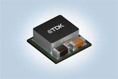 電源管理產品: TDK 在面向高功率密度應用的新型直流－直流轉換器模塊中引入全遙測技術