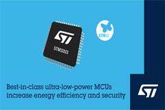意法半導體推出STM32U3微控制器，面向遠程、智能和可持續應用，拓展超低功耗系列創新技術