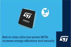 意法半導體推出STM32U3微控制器，面向遠程、智能和可持續應用，拓展超低功耗系列創新