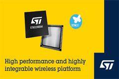 意法半導體STM32WBA6新系列高集成度無線微控制器，集更多功能、性能和能效于一身
