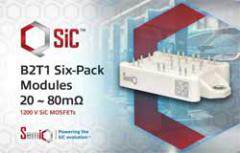 SemiQ高效1200 V SiC MOSFET六合一模塊，助力緊湊型高性能電源系統