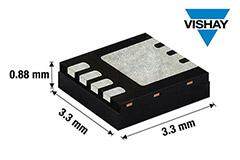 Vishay 推出的27款600 V標準整流器和60 V － 200 V TMBS整流器，為業內提供超小體積且高效的解決方案