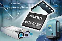 Diodes 公司的碳化硅肖特基二極管提供領先業界的 FoM 及系統效率