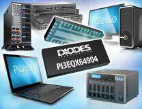 Diodes 公司 線性 ReDriver 信號調節器加強 PCIe 6.0 接口速度信號質量