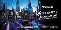 華擎科技推出全新AMD X870/X870E主板系列為市場(chǎng)注入嶄新活力