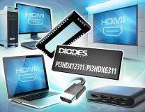 Diodes 公司推出 3.3V 四通道混合式 ReDriver 信號調節器，提升 HDMI 2.1信號質量，實現高分辨率視頻連接