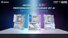 技嘉 AORUS X870E X3D 系列主板正式上市 以 AI 全面釋放 AMD Ryzen X3D 處理器性能 