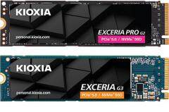 鎧俠正式推出EXCERIA PRO G2和EXCERIA G3系列PCIe 5.0消費級SSD