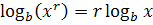 log power to multiplication property