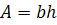 area of a parallelogram