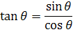 tangent identity formula