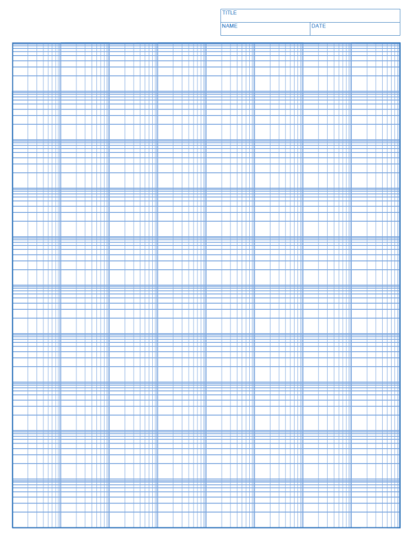log-log graph papert